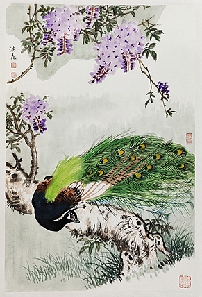 中国美术家协会会员 洪森 精品花鸟