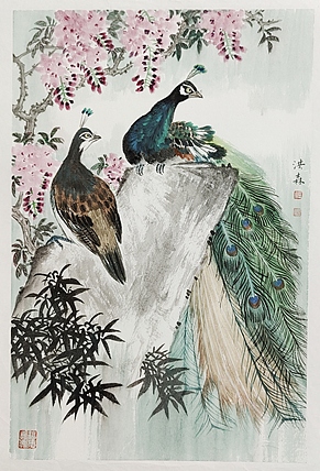 中国美术家协会会员 洪森 精品花鸟