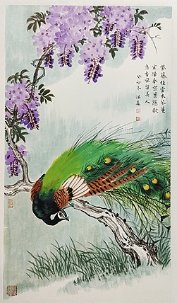 中国美术家协会会员 洪森 精品花鸟