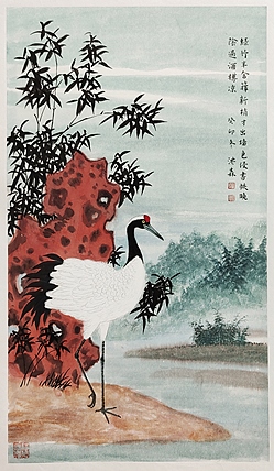 中国美术家协会会员 洪森 精品花鸟