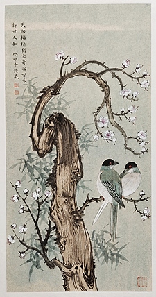 中国美术家协会会员 洪森 精品花鸟