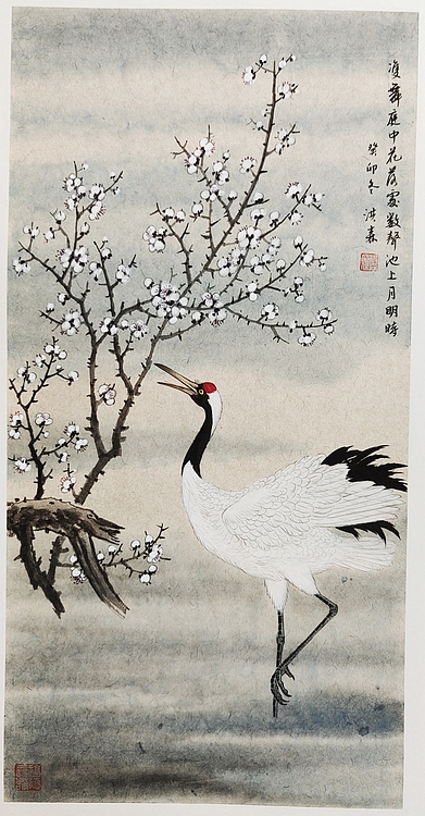 中国美术家协会会员 洪森 精品花鸟