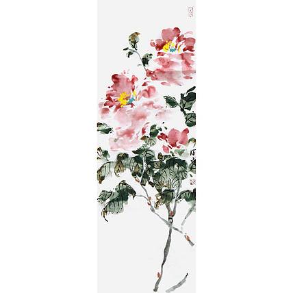 中美协会员 工笔画协会会员 阎彦《富贵牡丹》花鸟 67 23