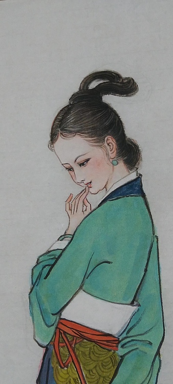 赵鹏 香菱学诗