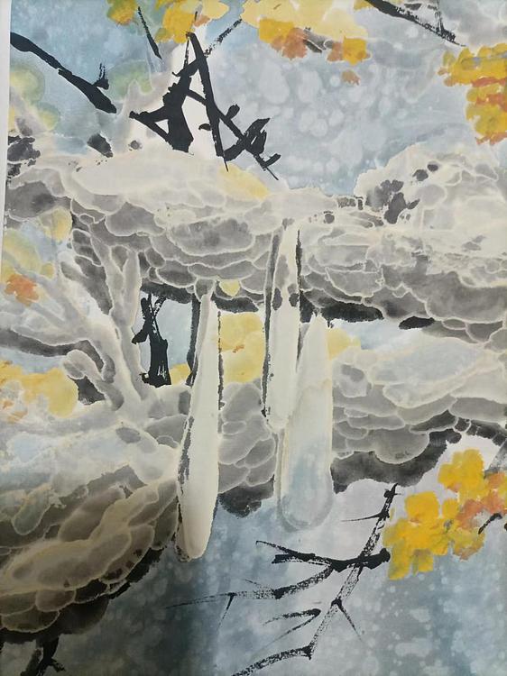 蒲玉莲 傲雪（新疆国学书画院副院长