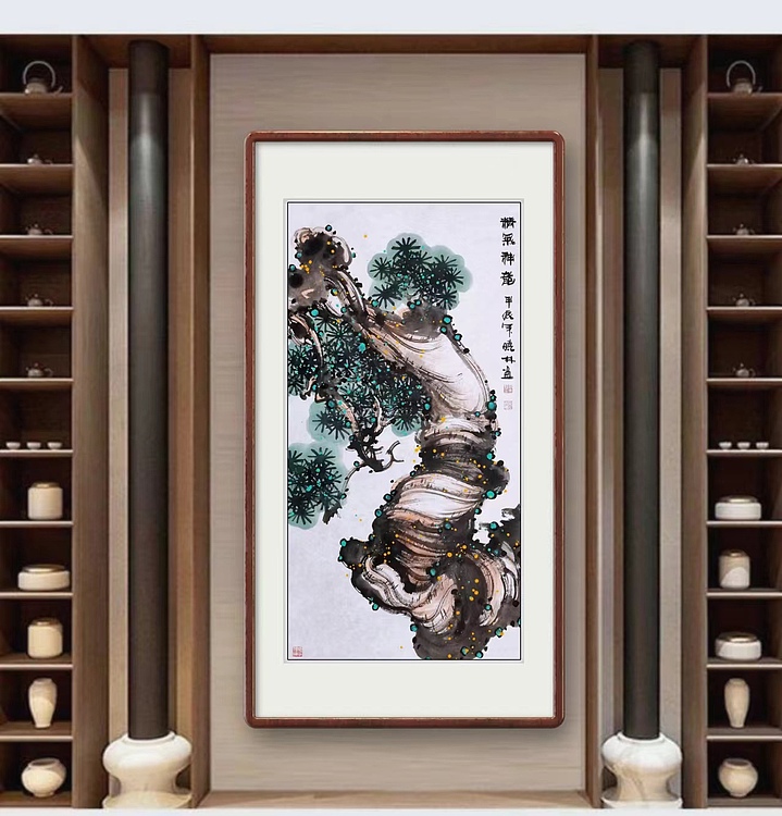 高晓林 （4707）江苏省美协会员，国家一级美术师《精气神韵》