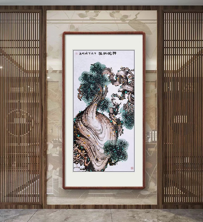 高晓林 （4705）江苏省美协会员，国家一级美术师《神蛇纳福》