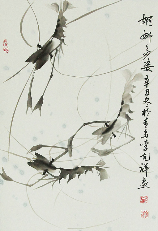 中国美术家协会会员，李克祥 国画