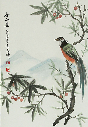 中国美术家协会会员，李克祥 国画
