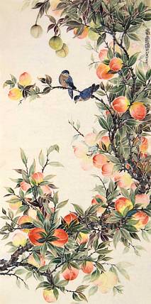 田美云《万寿图》花鸟 132 66