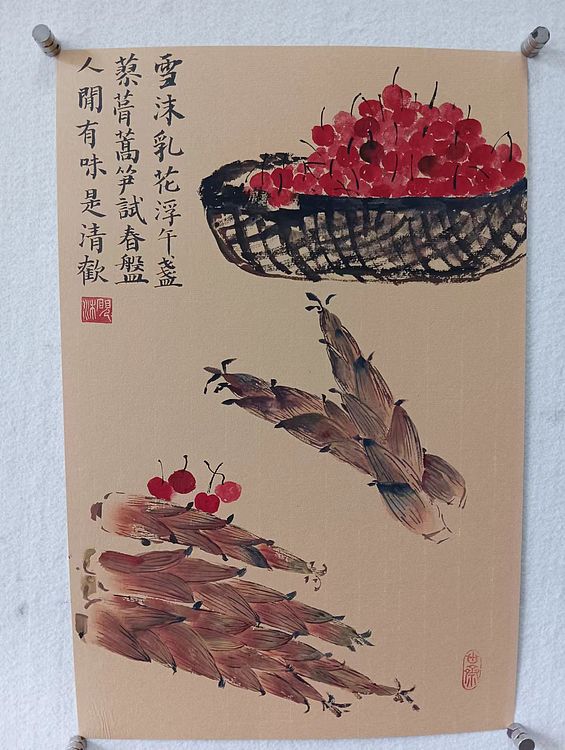湖北美术学院艺术硕士 李林   小品联画