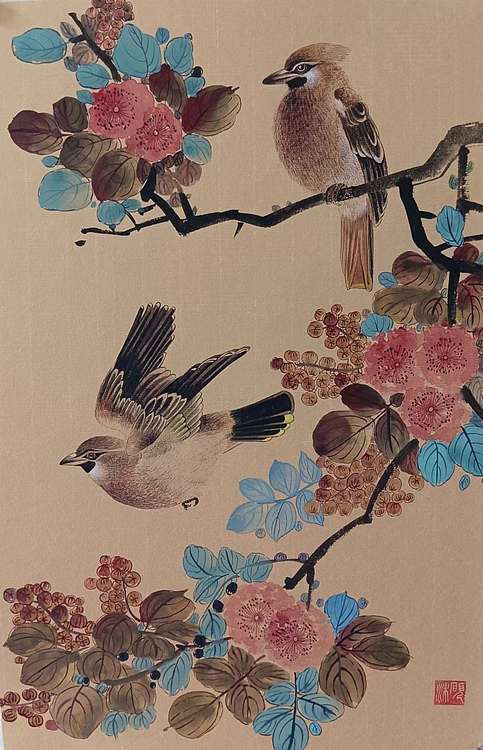 湖北美术学院艺术硕士 李林   小品联画