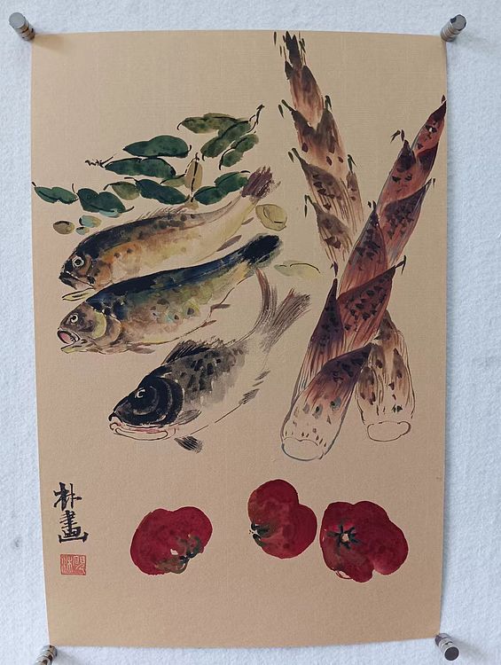 湖北美术学院艺术硕士 李林   小品联画