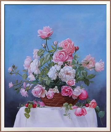 胡冰 纯手绘精品油画