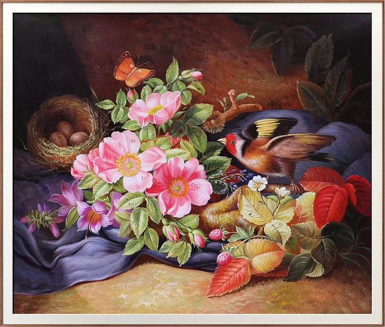 胡冰 纯手绘精品油画