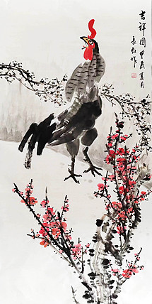 中国国画家协会理事 著名艺术家 谢长虹 精品国画作品