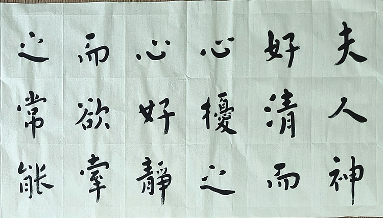 职业书画家 李天录 道德经选句