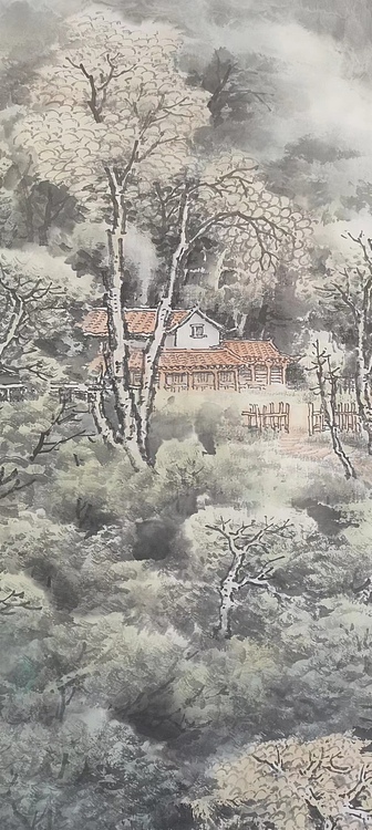 王木兰 云水禅心 于春江作品
