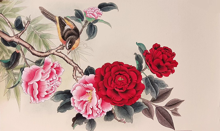 砚沐 早春可署名