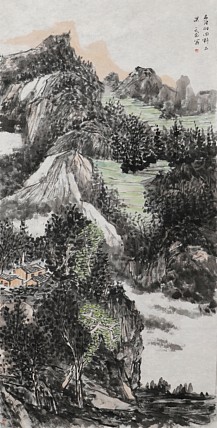 甘肃省美术家协会会员 梁元龙 精品山水
