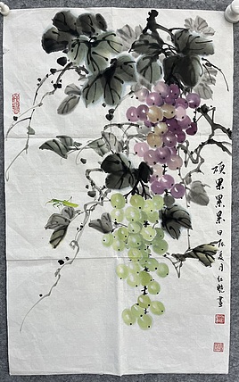 江苏省花鸟画研究会会员  邵红艳 硕果累累