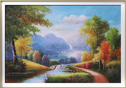 胡冰 纯手绘精品油画