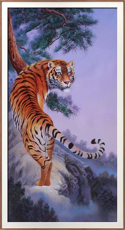 胡冰 纯手绘精品油画