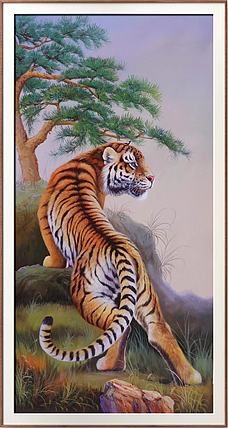 胡冰 纯手绘精品油画