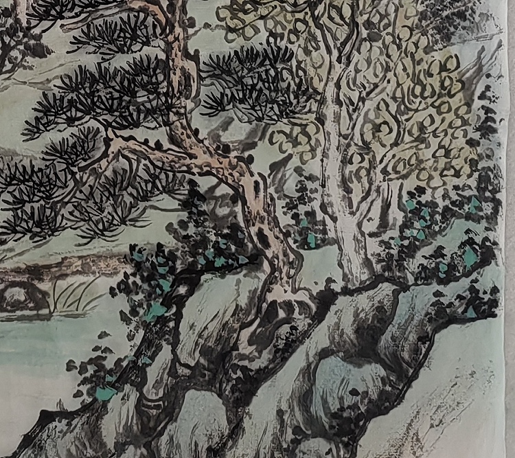 周植筠 山光水色
