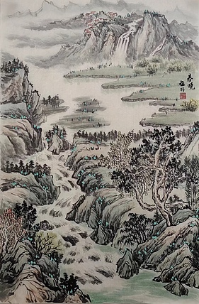 周植筠 春晓
