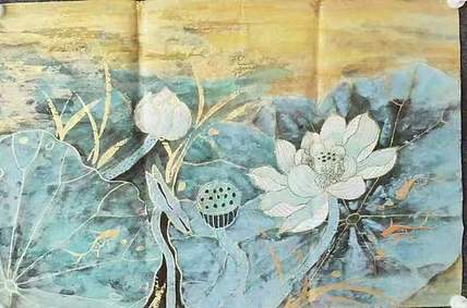 著名画家石齐学生 何金雨 精品国画