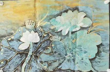 著名画家石齐学生 何金雨 精品国画