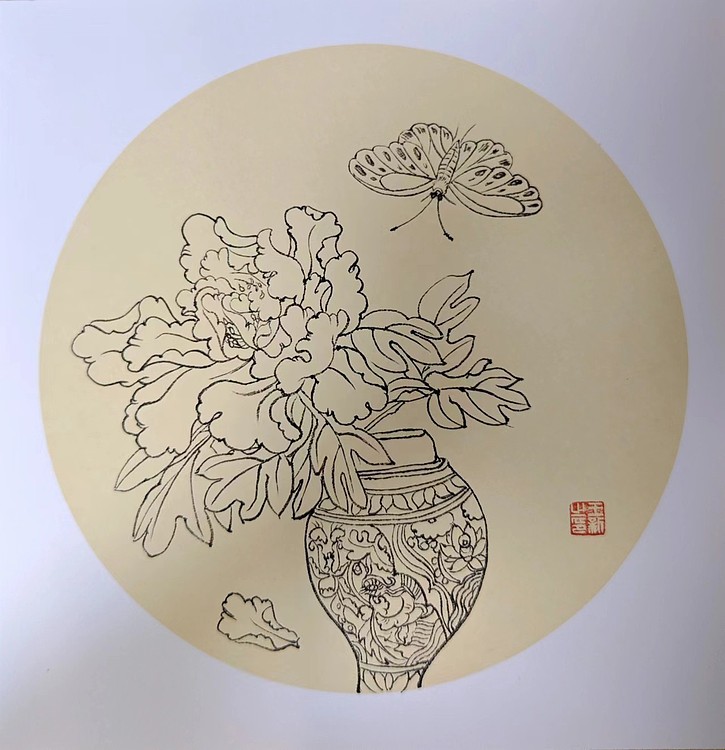 王新 牡丹富贵