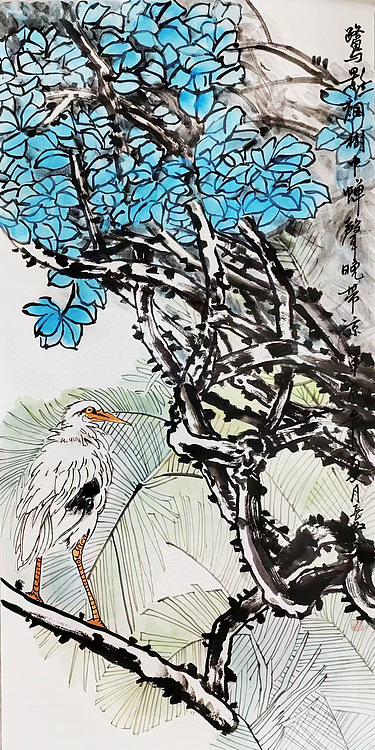 中国国画家协会理事 著名艺术家 谢长虹 精品国画作品