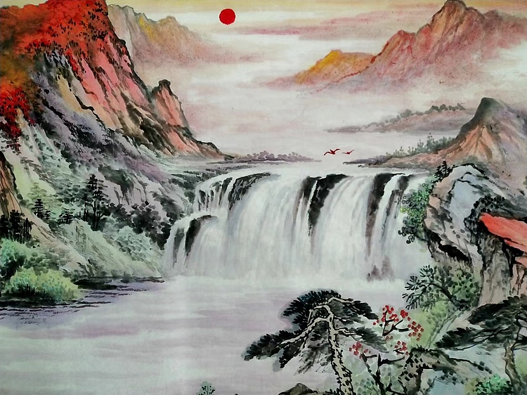 职业书画家 于恩沛 鸿运当头