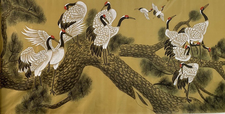 王振兴 百鹤呈祥
