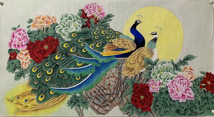 王振兴 孔雀