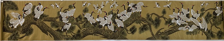 王振兴 百鹤呈祥