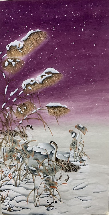 王振兴 花鸟