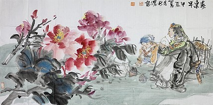 中国女画家协会理事 陈燕侬