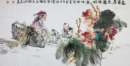 中国女画家协会理事 陈燕侬