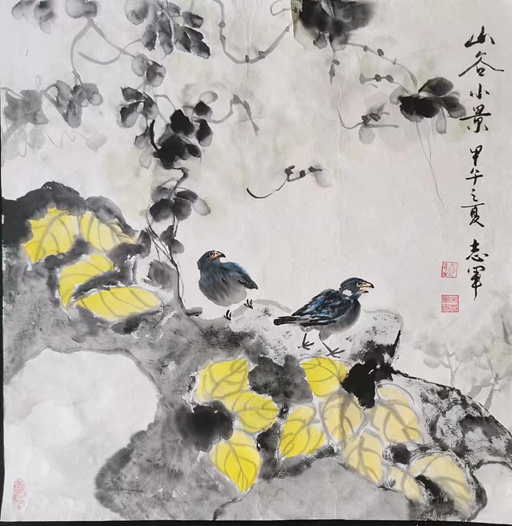 五谷丰登 山谷小景