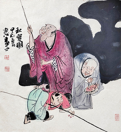 甘肃省美术家协会会员 当代著名人物画家 包辽成