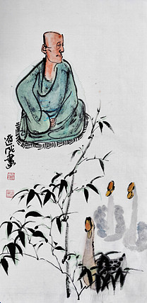 甘肃省美术家协会会员 当代著名人物画家 包辽成
