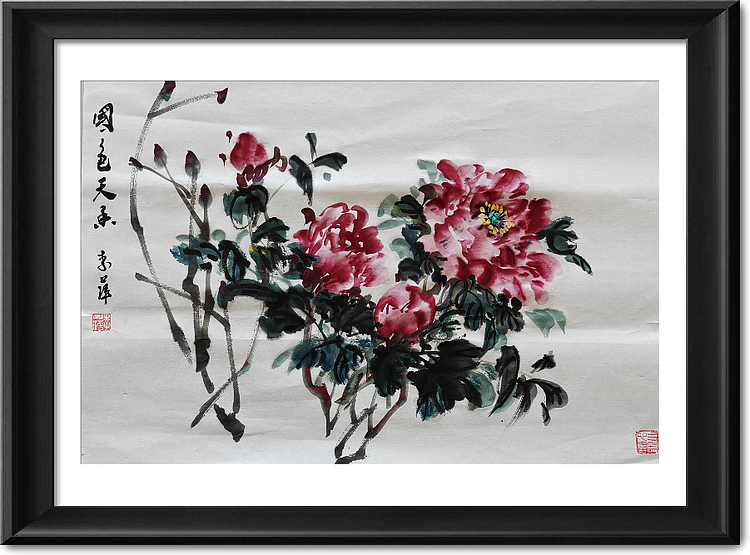 兰花 国画