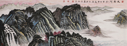 李可染画院画家，黑龙江省美术家协会会员&mdash;&mdash;谷占琛