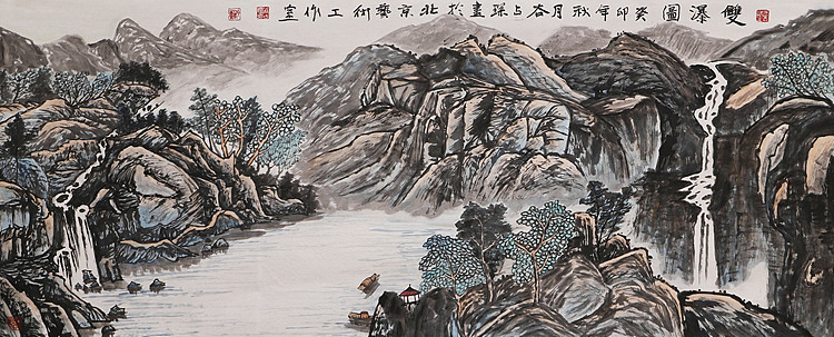 李可染画院画家，黑龙江省美术家协会会员——谷占琛