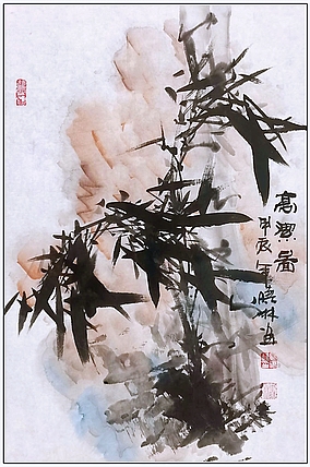 高晓林 （4739）国家一级美术师江苏省美协会员《高洁图》
