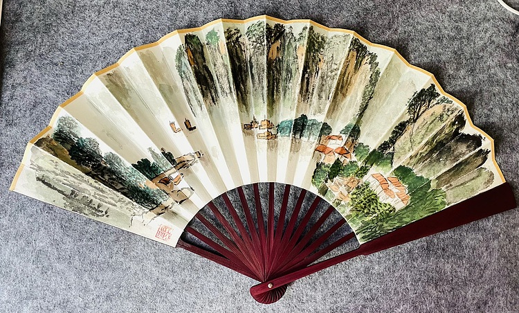 宫平 十寸折扇