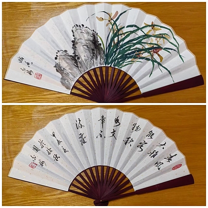 职业书画家 白雪 兰花